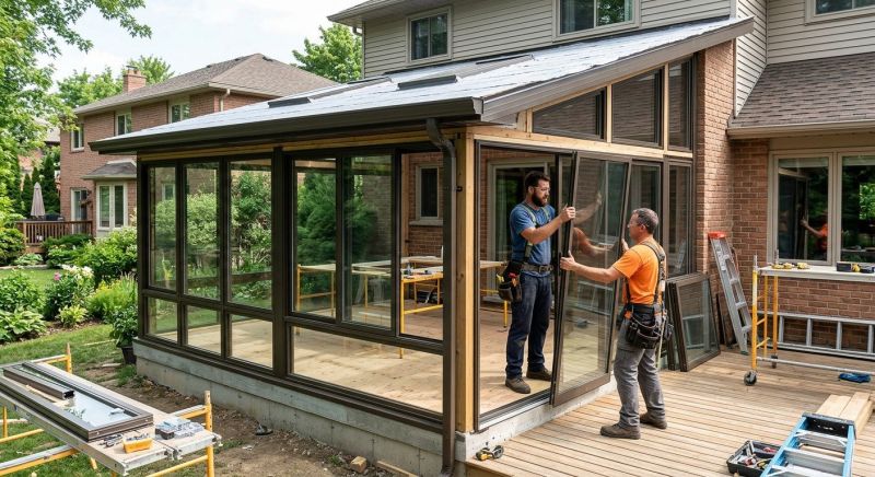 Solarium Installation in Charlotte, NC